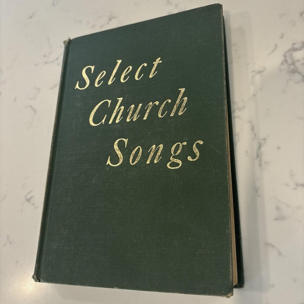 VTG Select Church Songs Stamps Baxter Hymnal 1965 Ma Baxter & Violet Polk Book